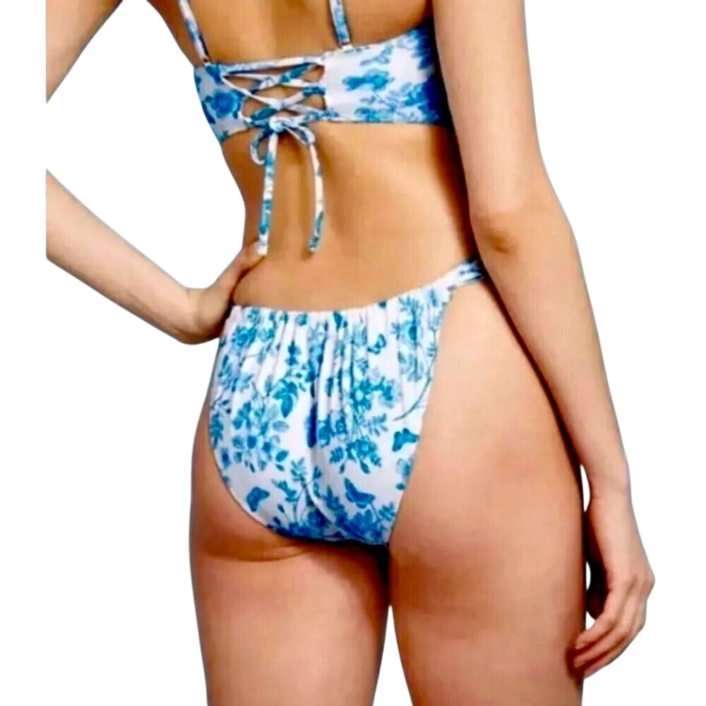 Wild Fable Swim Bottoms Floral Cheeky Bikini Bottoms, Size‎ XL, NWT